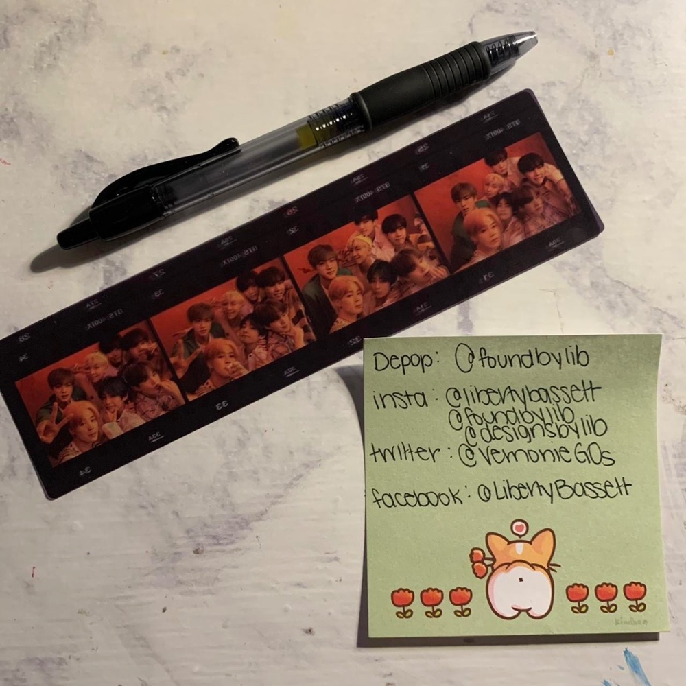 BTS Map of the Soul Persona Film Strip